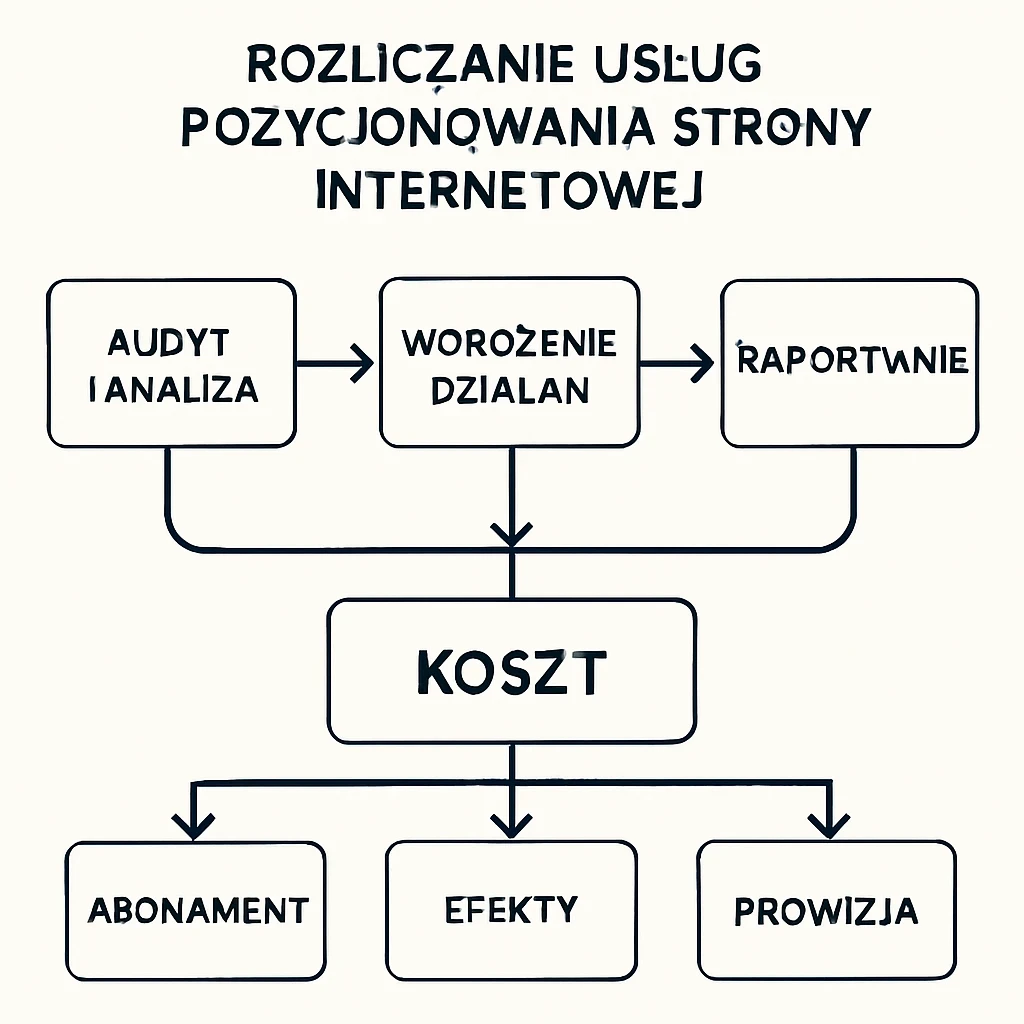 Jak rozliczane jest pozycjonowanie za efekt w praktyce?